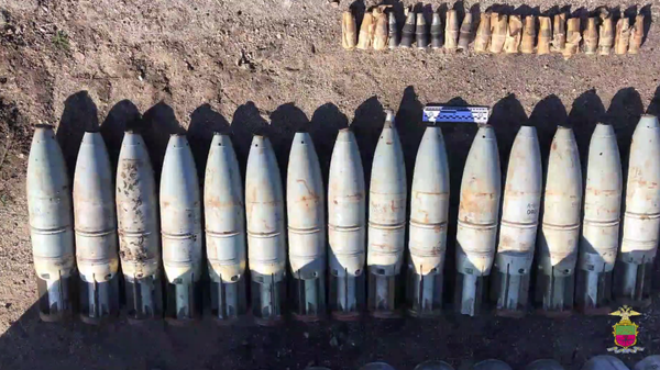 В Запорожской области найден замаскированный под свалку крупный схрон танковых снарядов