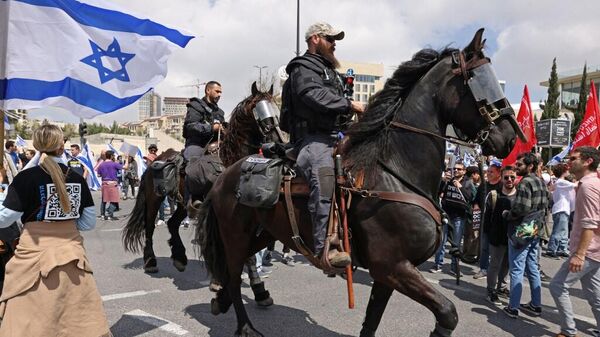 Массовые демонстрации в Иерусалиме