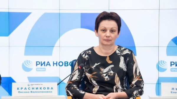 Заместитель министра образования, науки и молодежи Республики Крым Оксана Красникова