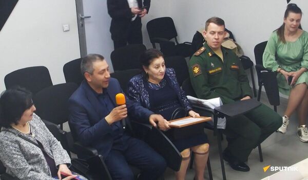 Внук Геворка Абрамяна Хачик и дочь Анаит