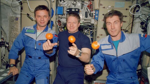 Участники первой долговременной экспедиции на МКС 