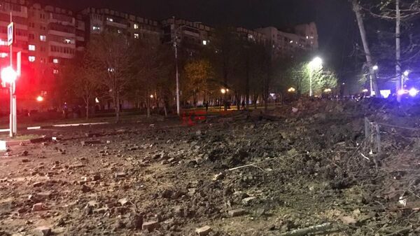 Взрыв в Белгороде - фото очевидцев