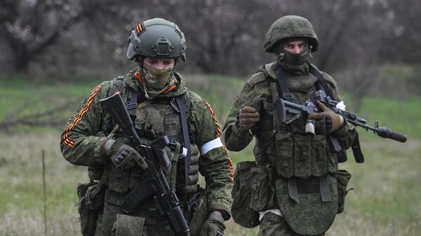 Военнослужащие подразделения ВДВ