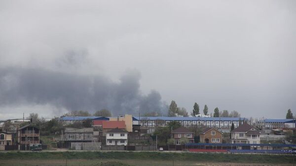 Что с воздухом  в Севастополе после пожара на нефтебазе