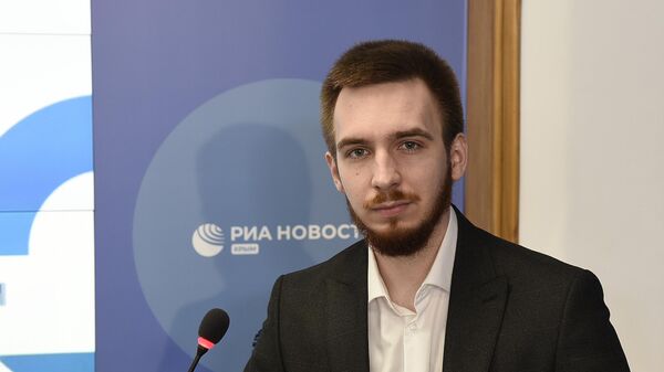 Депутат Молодежного парламента Донецкой Народной Республики Даниил Госниц