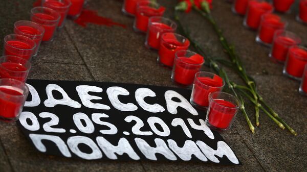 Акции, посвященные девятой годовщине трагедии в Доме профсоюзов в Одессе