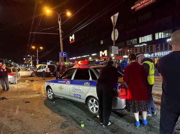 Массовое ДТП в Симферополе. 5 мая 2023