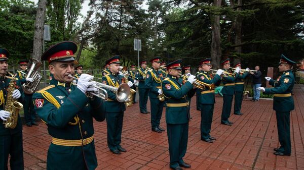 Празднование 78-й годовщины Великой Победы в Симферополе