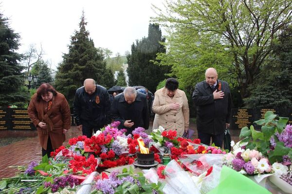 Празднование Дня Победы в Керчи
