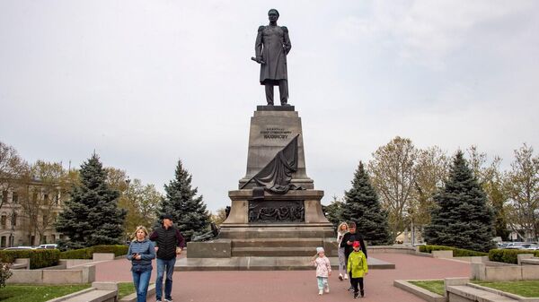Площадь Нахимова в Севастополе. 