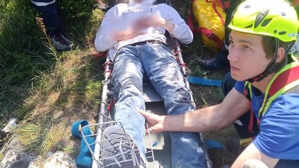 На горе Кошка в Крыму пострадал турист