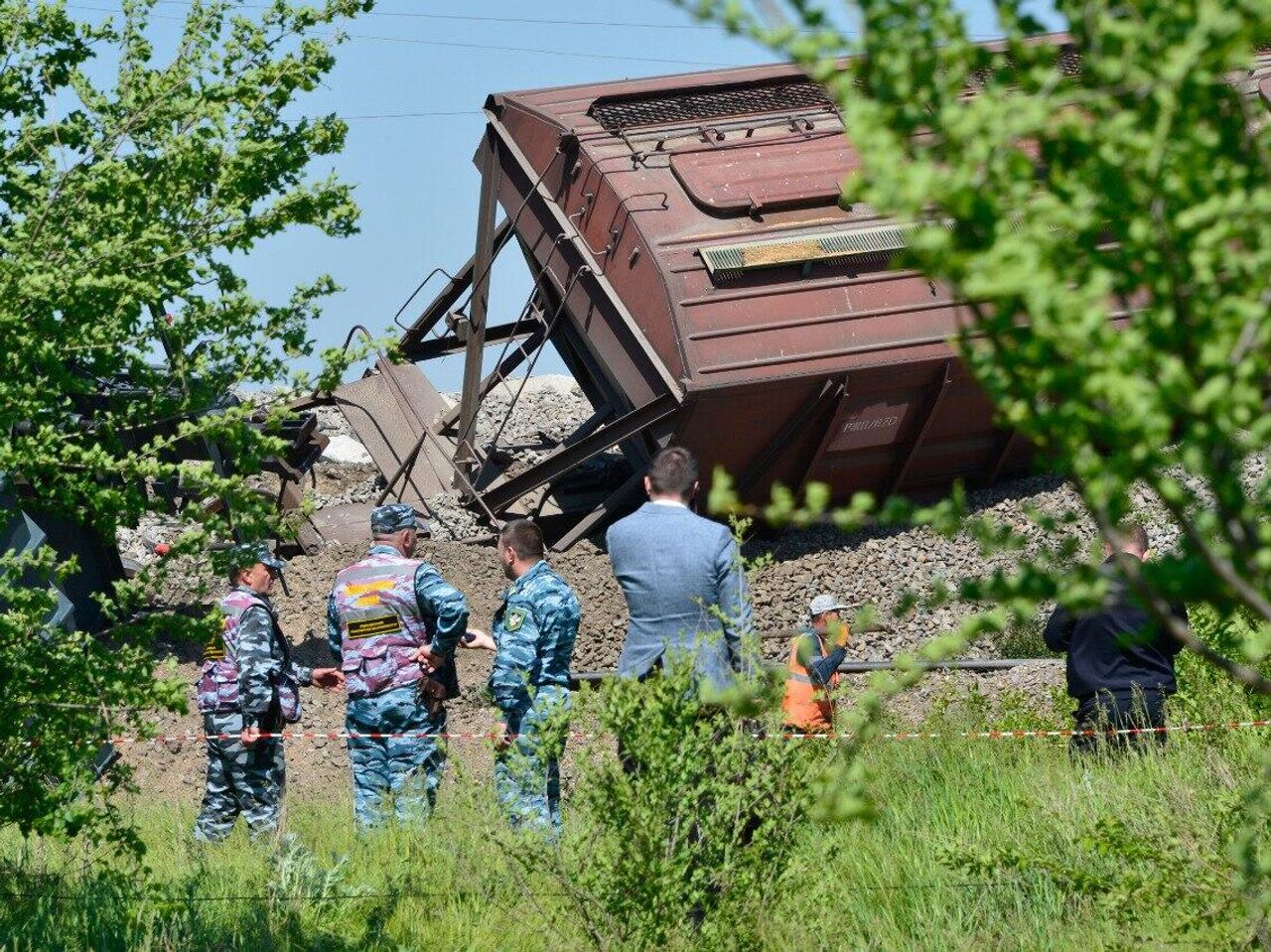 Происшествия на железной дороге в Крыму - РИА Новости Крым, 27.06.2023