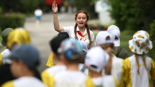 Начало летнего сезона в детском лагере Орлёнок
