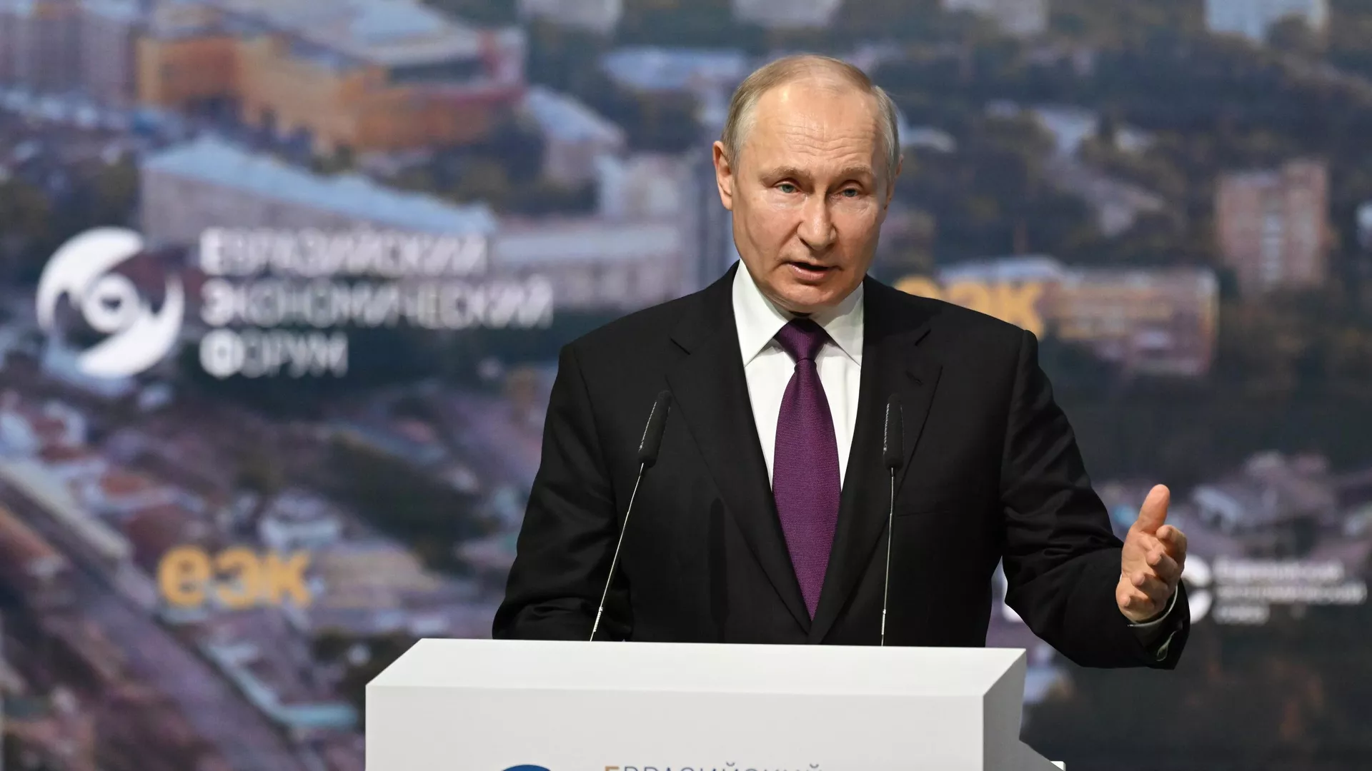 Президент РФ В. Путин принял участие в пленарном заседании ЕЭФ - РИА Новости, 1920, 24.05.2023