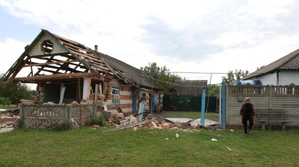 Последствия атаки украинской ДРГ в Белгородской области