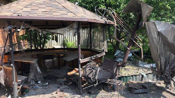 Обстрел села Новая Таволжанка в Белгородской области