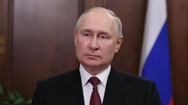 Видеообращение президента РФ В. Путина по случаю Дня пограничника