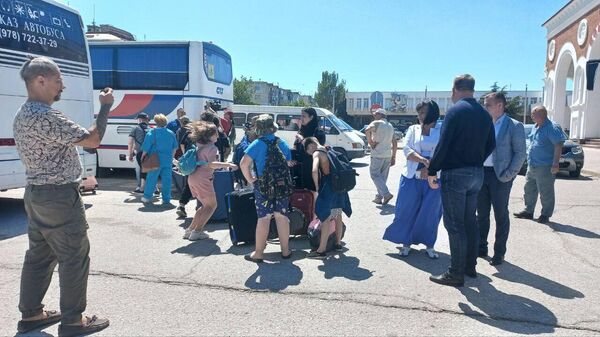 Дети из Белгородской области прибыли в Крым на отдых