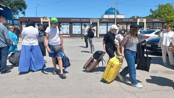 Дети из Белгородской области прибыли в Крым на отдых