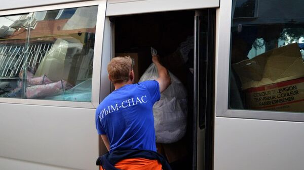 Гуманитарный груз из Крыма отправили для пострадавших от наводнения территорий Херсонской области