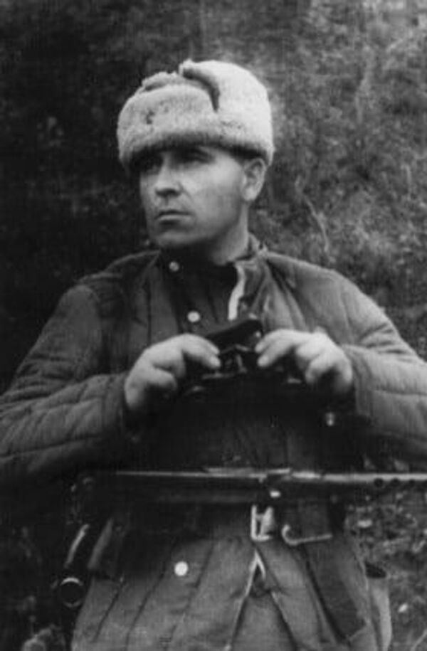 Командир Ичкинского партизанского отряда М.И.Чуб Командир Ичкинского партизанского отряда М.И.Чуб