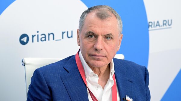 Председатель Госсовета Республики Крым Владимир Константинов на ПМЭФ-2023