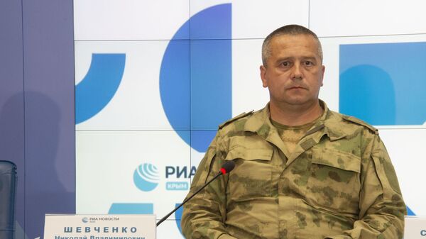 Руководитель военного-патриотического поискового объединения Крым-Поиск Николай Шевченко.