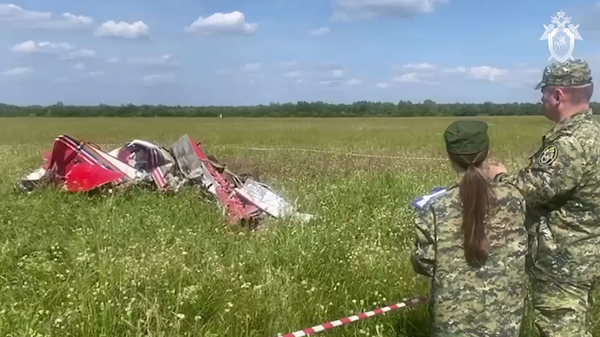 В Подмосковье разбился легкомоторный самолет ЯК-52