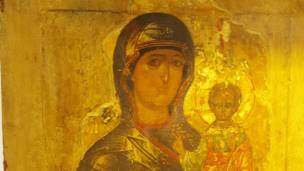 Икона Богоматери  Киево-Печерской лавре
