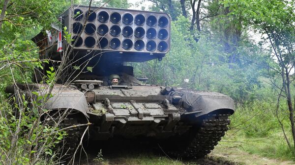 ТОС-1А Солнцепек в зоне спецоперации
