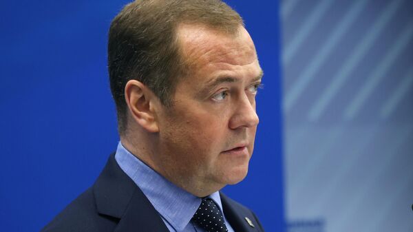 аместитель председателя Совета безопасности РФ Дмитрий Медведев 