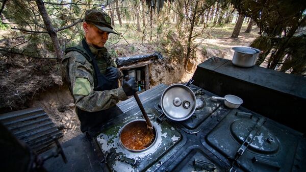 Быт военнослужащих РФ в зоне СВО