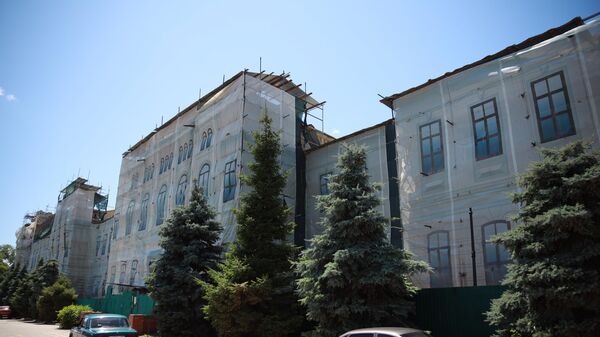 Ремонтно-реставрационные работы в здании Романовской женской гимназии в Керчи
