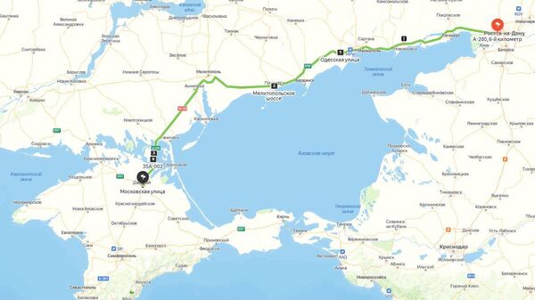 Альтернативный маршрут в Крым