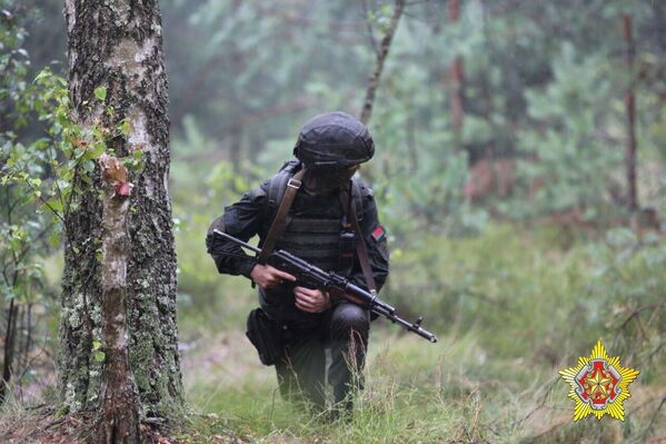 Армейский спецназ Белоруссии проводит тренировки с бойцами Вагнера под Брестом