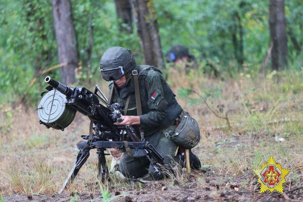 Армейский спецназ Белоруссии проводит тренировки с бойцами Вагнера под Брестом