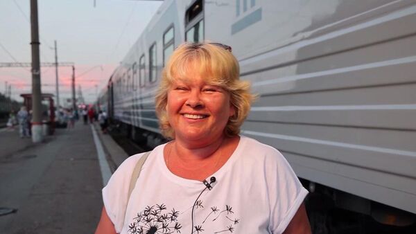Десятимиллионный пассажир поезда Таврия Глафира Николаевна из Москвы ежегодно путешествует в Крым с 1997 года