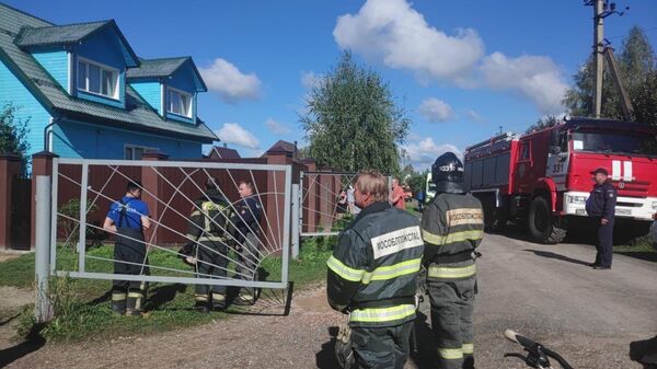 В Московской области обломки беспилотника упали на садовый дом