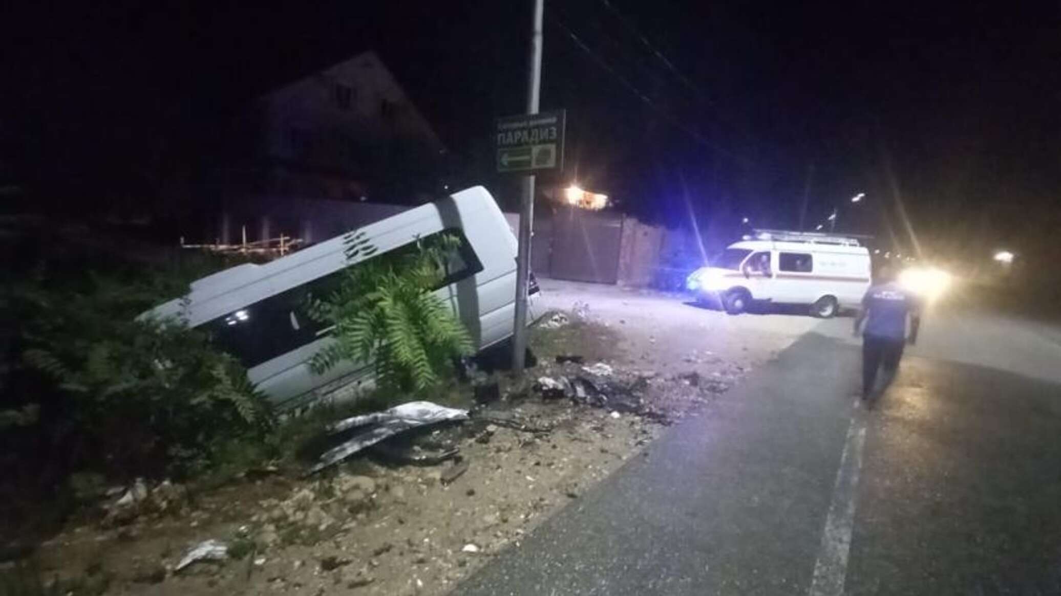 9 человек пострадали в ДТП с автобусом в Абхазии - РИА Новости Крым,  27.08.2023