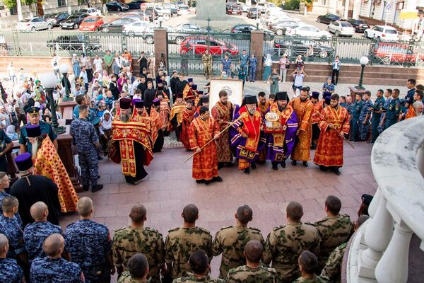 Прибытие святых мощей Георгия Победоносца в Крым