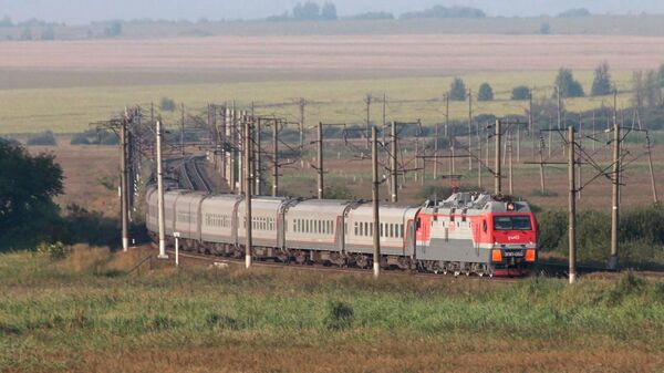 Поезд в Крыму