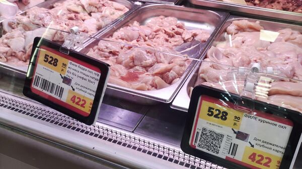 Цены на куриное мясо в Крыму