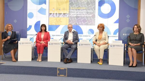 Пресс-конференция КрымБукФест-2023: популяризация Крыма через литературу