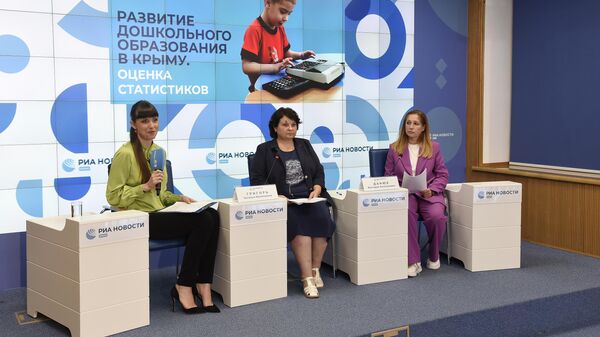 Пресс-конференция Развитие дошкольного образования в Крыму. Оценка статистиков