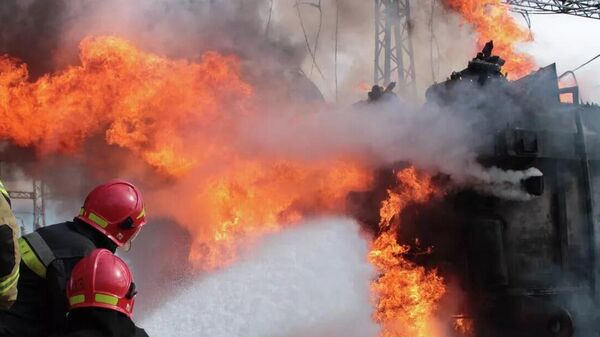Украинские пожарные