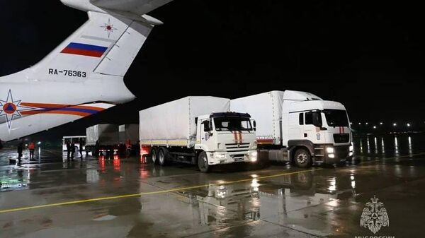 МЧС России доставит 27 тонн гуманитарного груза для населения сектора Газа