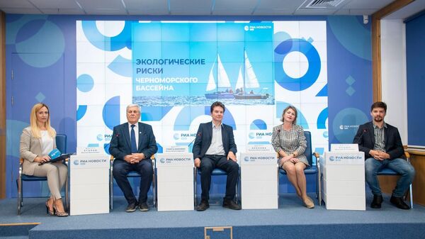 Пресс-конференция Экологические риски Черноморского бассейна