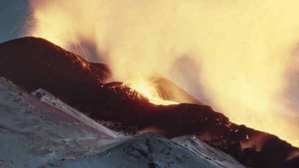 Ключевский вулкан на Камчатке