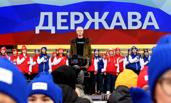 Выставка Россия. Музыкальный спектакль 1000 первых на главной уличной сцене Певец SHAMAN с детским хором Выставка Россия. Музыкальный спектакль 1000 первых на главной уличной сцене Певец SHAMAN с детским хором