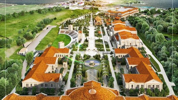 В Севастополе строят византийский город Херсонес Таврический